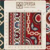 Tapis persan Qom fait main Réf ID 183094 - 105 × 153