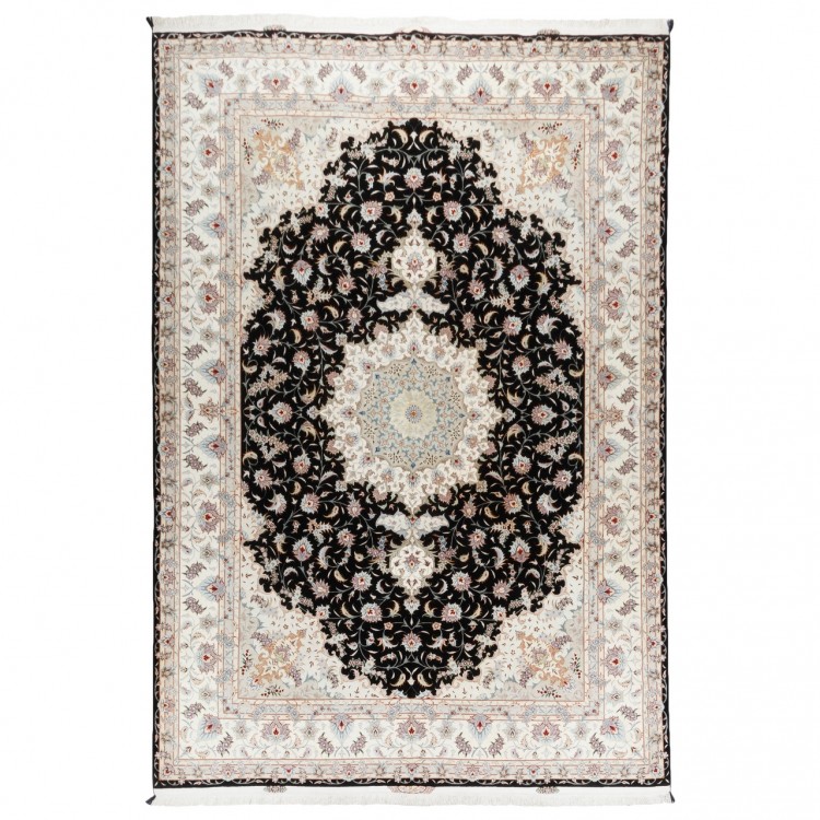 Tapis persan Tabriz fait main Réf ID 183098 - 248 × 358