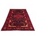 イランの手作りカーペット ナハヴァンド 番号 185012 - 147 × 234