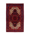 イランの手作りカーペット ナハヴァンド 番号 185030 - 148 × 236