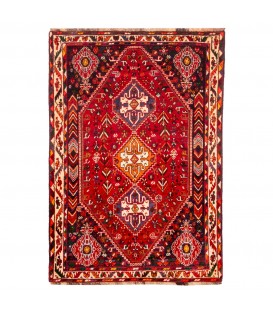 Tapis persan Shiraz fait main Réf ID 185102 - 116 × 160