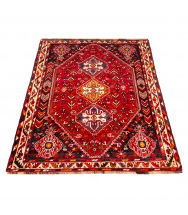 Tapis persan Shiraz fait main Réf ID 185102 - 116 × 160