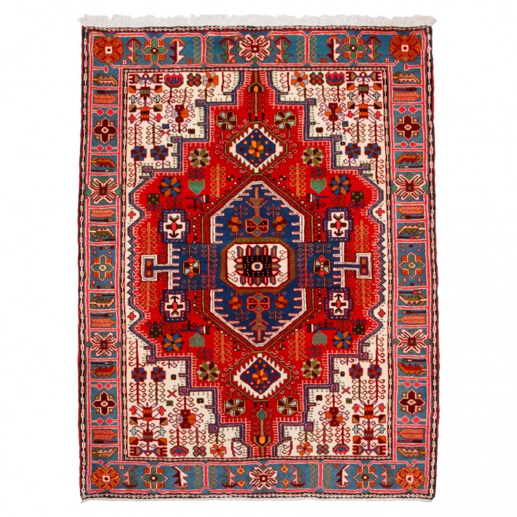 Tapis persan Nahavand fait main Réf ID 185041 - 135 × 195