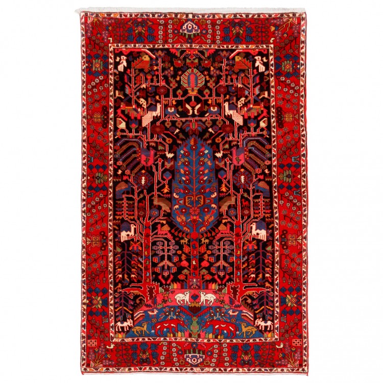 Tapis persan Nahavand fait main Réf ID 185047 - 150 × 242