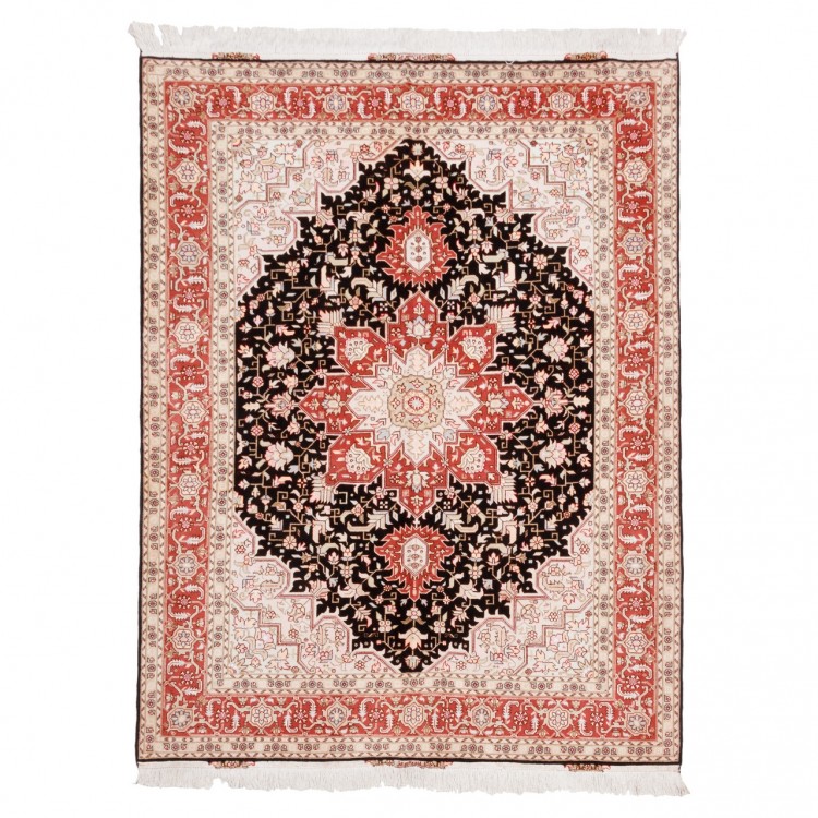 Tapis persan Heriz fait main Réf ID 185060 - 152 × 200