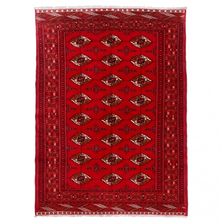 Tapis persan Turkmène fait main Réf ID 185073 - 139 × 190