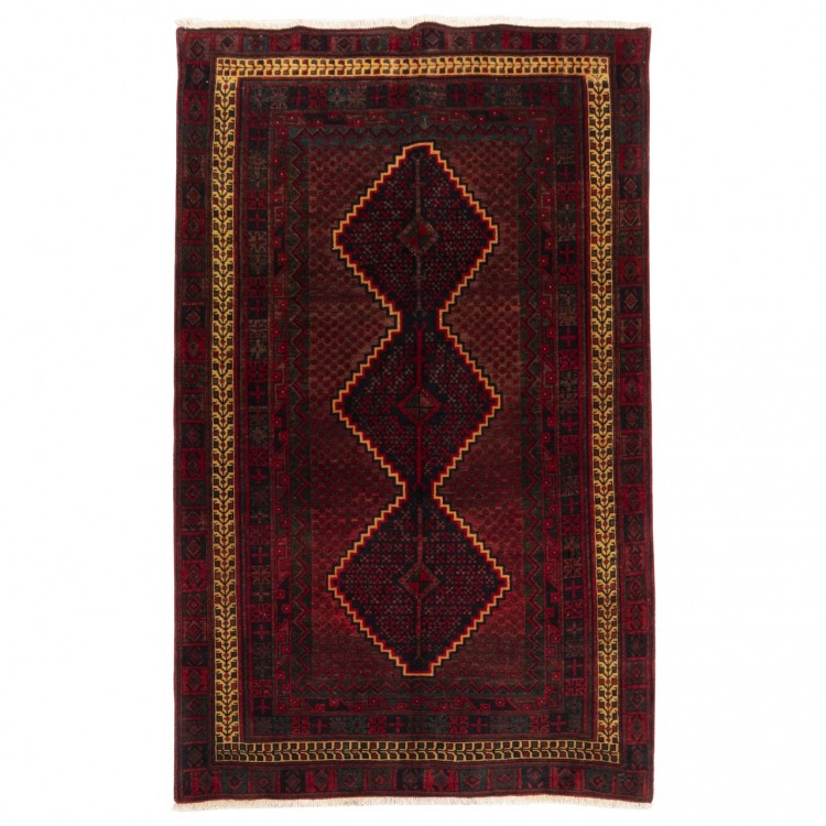 Tapis persan Sirjan fait main Réf ID 185094 - 125 × 202