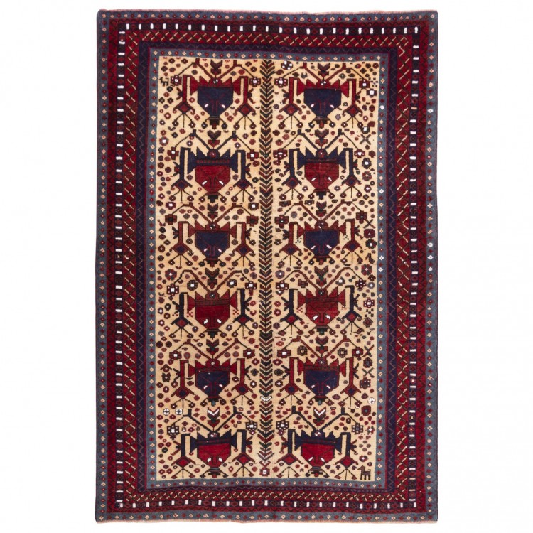 Tapis persan Sirjan fait main Réf ID 185087 - 142 × 211