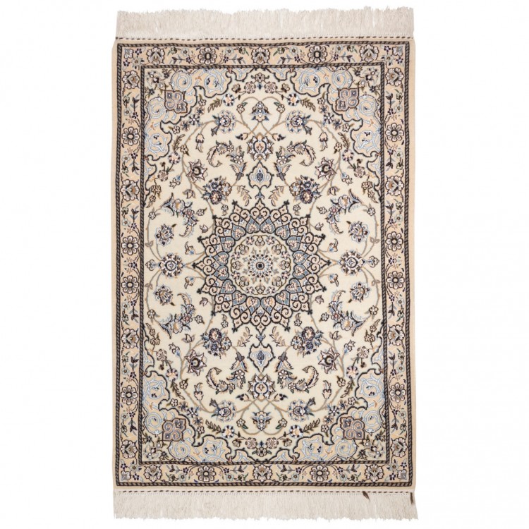 Tapis persan Nain fait main Réf ID 163197 - 89 × 130