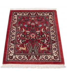 Tapis persan Bijar Afshar fait main Réf ID 102382 - 56 × 71