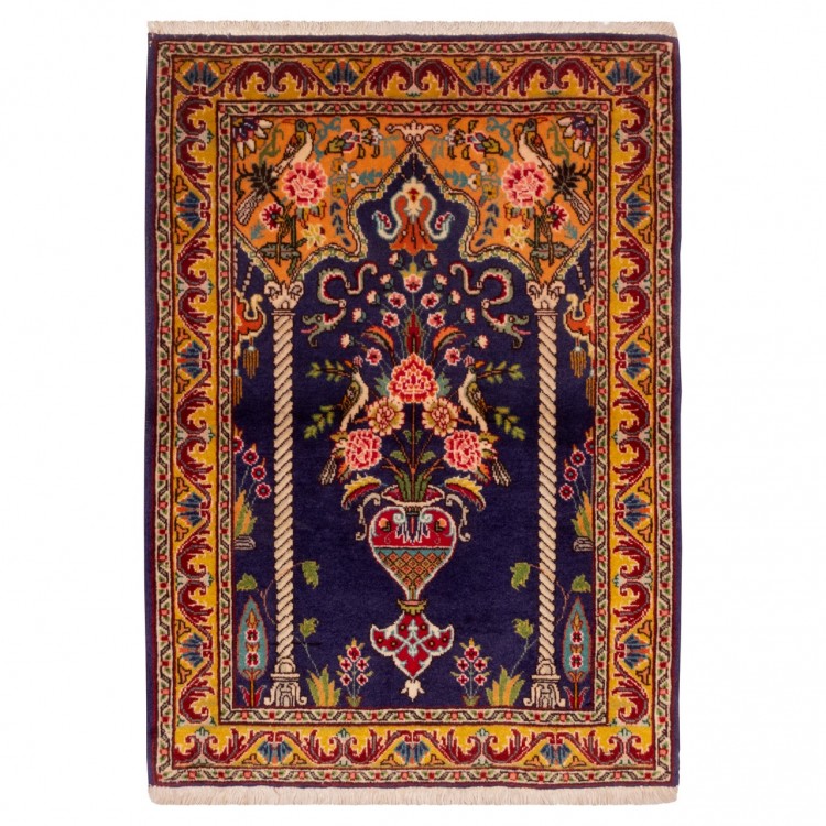 Tapis persan Tabriz fait main Réf ID 102397 - 58 × 87