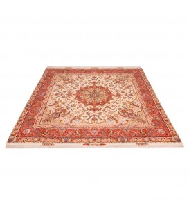 Tapis persan Tabriz fait main Réf ID 102403 - 199 × 210