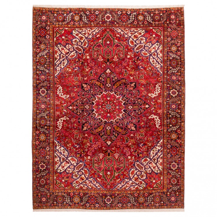 Tapis persan Heriz fait main Réf ID 102406 - 350 × 460