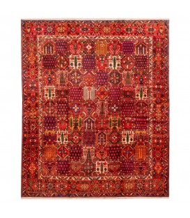 Tapis persan Bakhtiari fait main Réf ID 102411 - 324 × 393