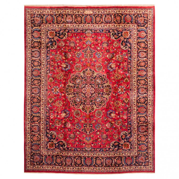 Tapis persan Mashhad fait main Réf ID 102414 - 298 × 377