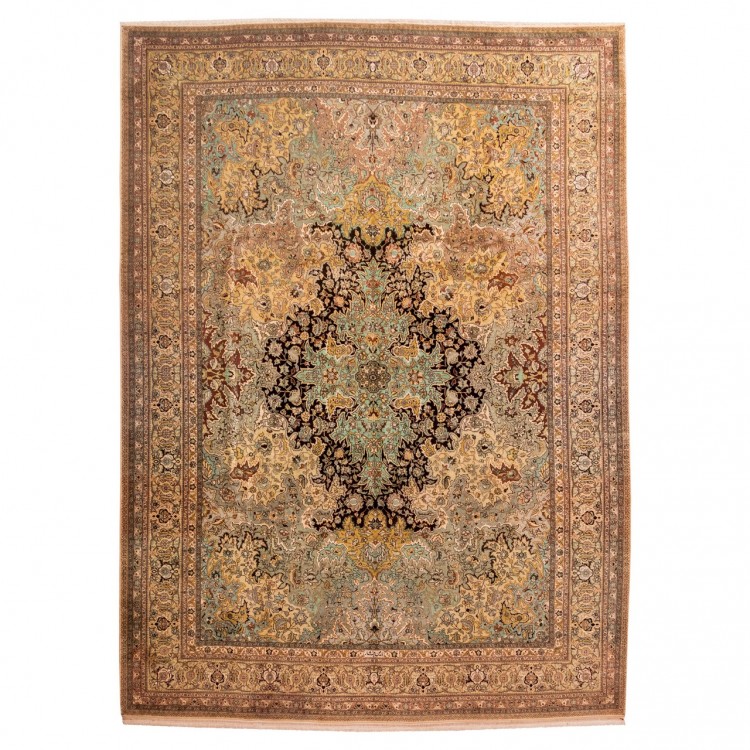 Tapis persan Tabriz fait main Réf ID 102446 - 305 × 407