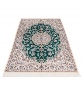 Tapis persan Nain fait main Réf ID 163166 - 133 × 205