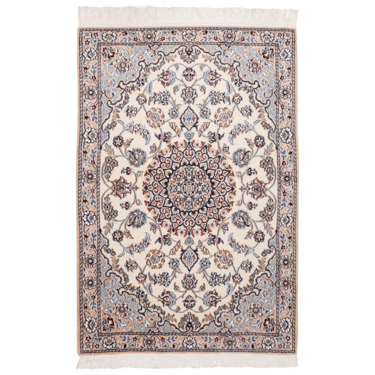 Tapis persan Nain fait main Réf ID 163187 - 80 × 119