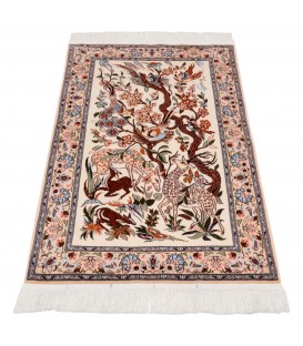 Tapis persan Nain fait main Réf ID 163180 - 78 × 117