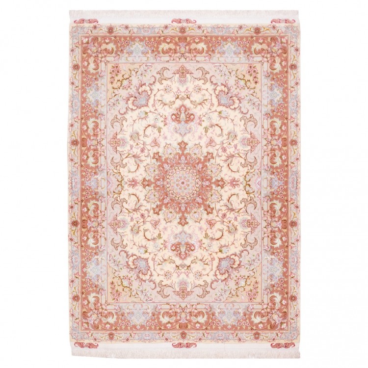 Tapis persan Tabriz fait main Réf ID 131878 - 152 × 206