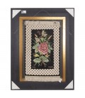 Tableau tapis persan Qom fait main Réf ID 902190