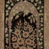 Tableau tapis persan Qom fait main Réf ID 902194