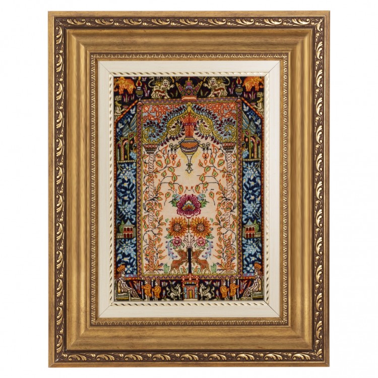 Qom Pictorial Carpet Ref 902204