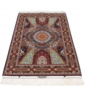 Tapis persan Tabriz fait main Réf ID 186003 - 101 × 150