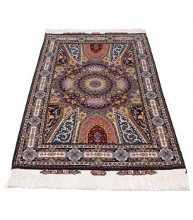 Tapis persan Tabriz fait main Réf ID 186005 - 101 × 154