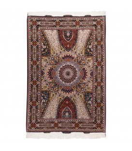 Tapis persan Tabriz fait main Réf ID 186008 - 104 × 153