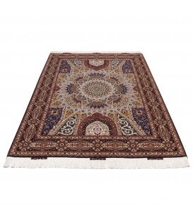 Tapis persan Tabriz fait main Réf ID 186028 - 157 × 202