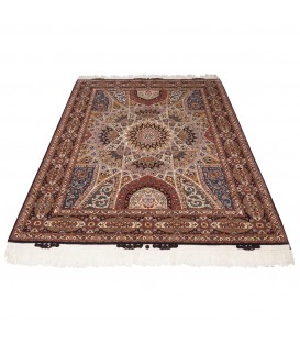 Tapis persan Tabriz fait main Réf ID 186029 - 153 × 204