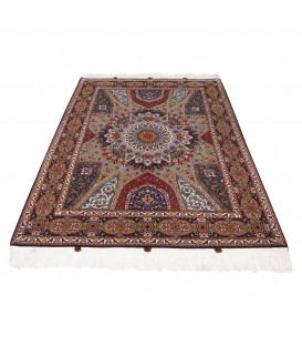 Tapis persan Tabriz fait main Réf ID 186031 - 158 × 208