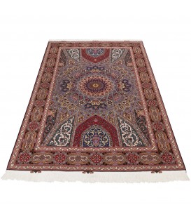 Tapis persan Tabriz fait main Réf ID 186036 - 203 × 300