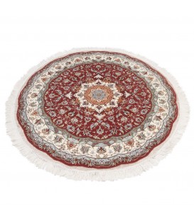 Tapis persan Tabriz fait main Réf ID 186043 - 150 × 150