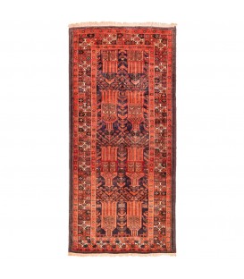 Tappeto persiano Zabul annodato a mano codice 188007 - 123 × 255