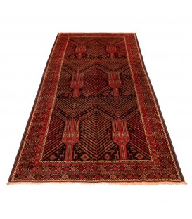 Tappeto persiano Baluch annodato a mano codice 188015 - 139 × 308