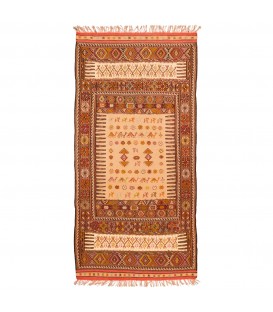 El Dokuma Kilim Kürt Goçan 188024 - 95 × 188