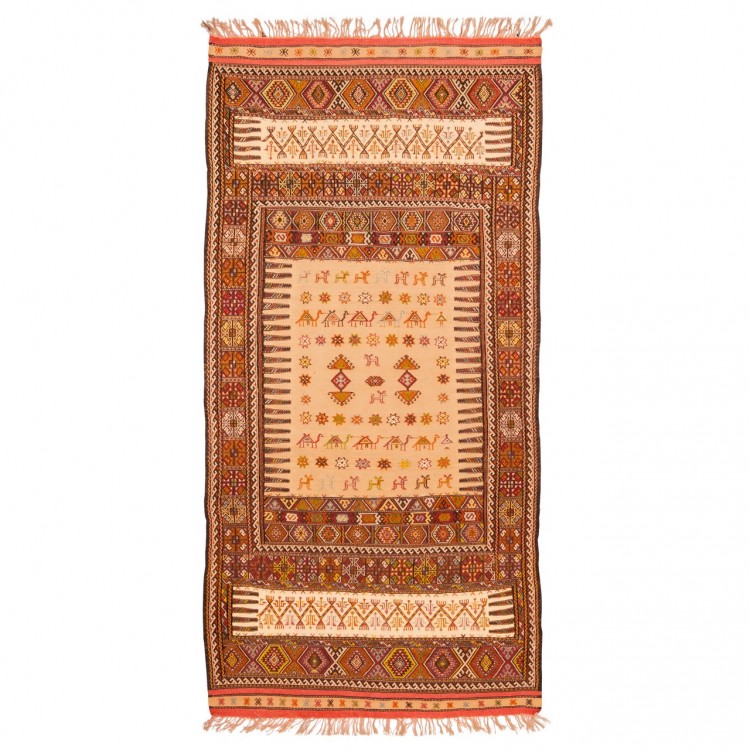 El Dokuma Kilim Kürt Goçan 188024 - 95 × 188