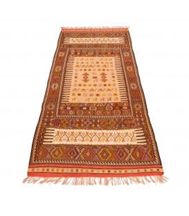 Kilim persan Kurde Quchan fait main Réf ID 188024 - 95 × 188