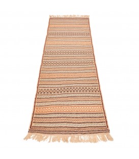 Kilim persiano Curdo Quchan annodato a mano codice 188025 - 74 × 200