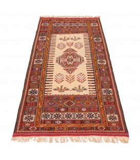 Kilim persiano Curdo Quchan annodato a mano codice 188028 - 106 × 190