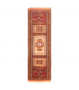 Kilim persan Kurde Quchan fait main Réf ID 188032 - 66 × 208