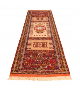 Kilim persan Kurde Quchan fait main Réf ID 188032 - 66 × 208