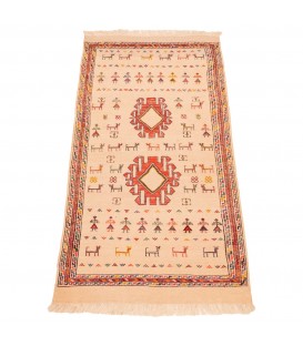 Kilim persan Kurde Quchan fait main Réf ID 188033 - 82 × 150