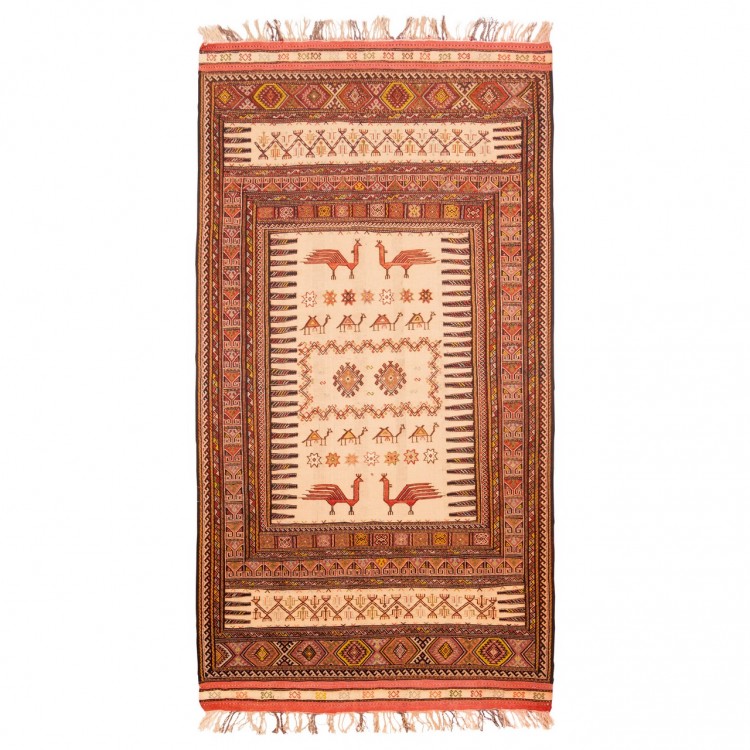 Kilim persan Kurde Quchan fait main Réf ID 188036 - 100 × 185