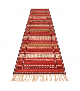 El Dokuma Kilim Kelat 188038 - 70 × 202