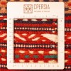 Kilim persiano Kalat Nader annodato a mano codice 188039 - 72 × 196