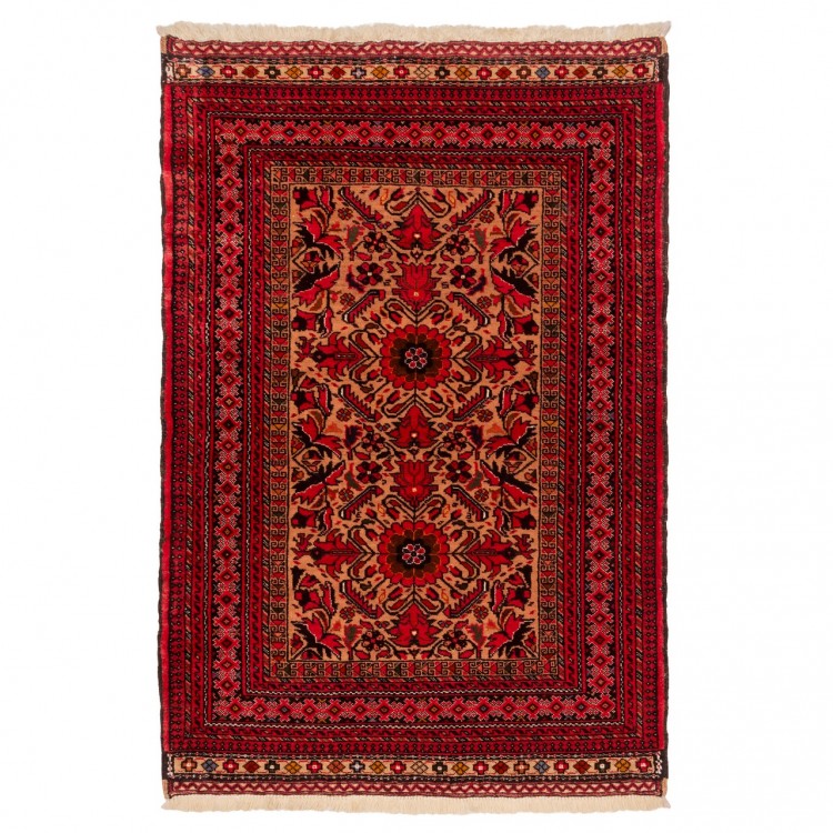 Tapis persan Baluch fait main Réf ID 188043 - 91 × 140