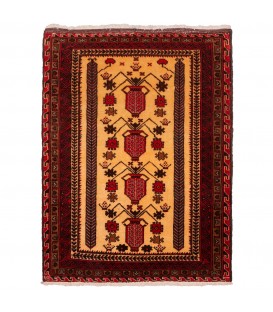 Tapis persan Baluch fait main Réf ID 188046 - 98 × 133